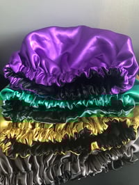 Image 1 of Satin Bonnets- Solid Colors