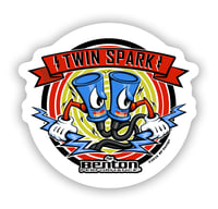 Image 1 of "Twin Spark" Benton Performance sticker