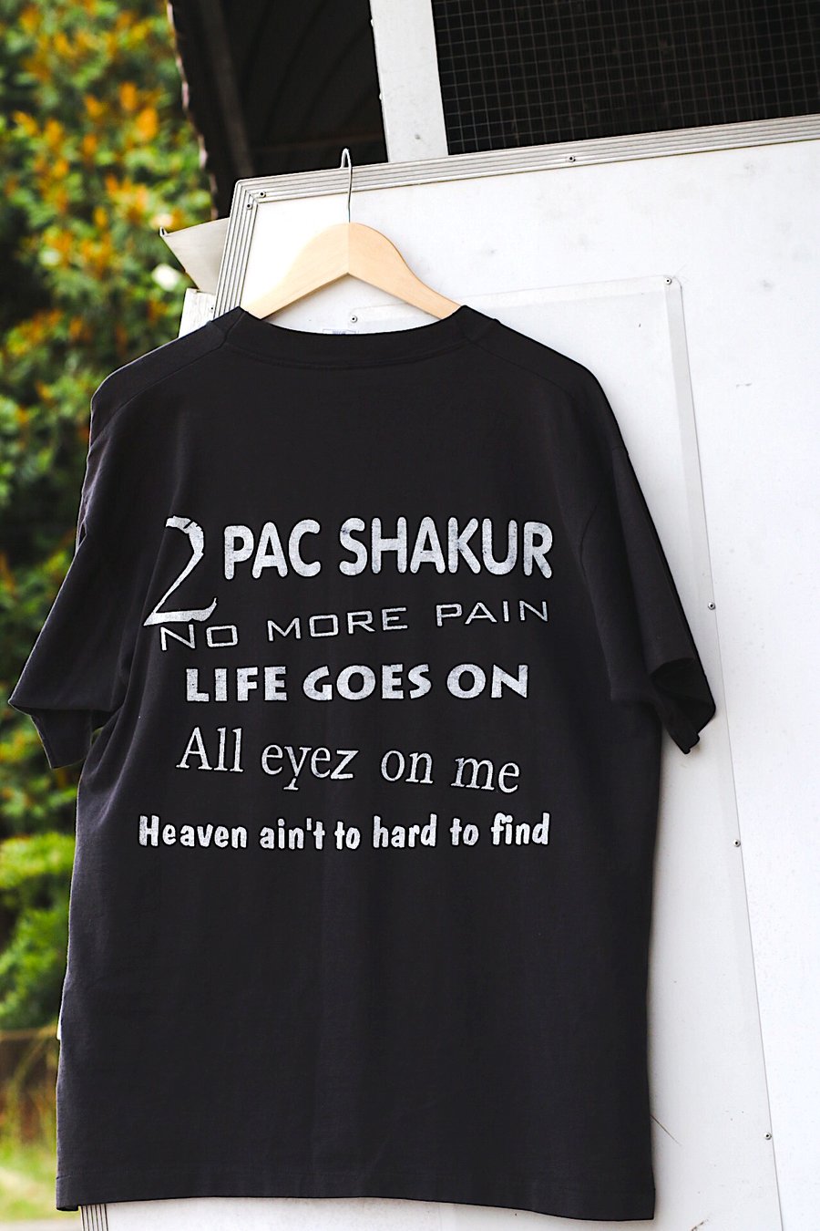 Image of Rare 1996 Vintage "2PAC SHAKUR- In Loving Memory Of..." Single-Stitched Rap Tee