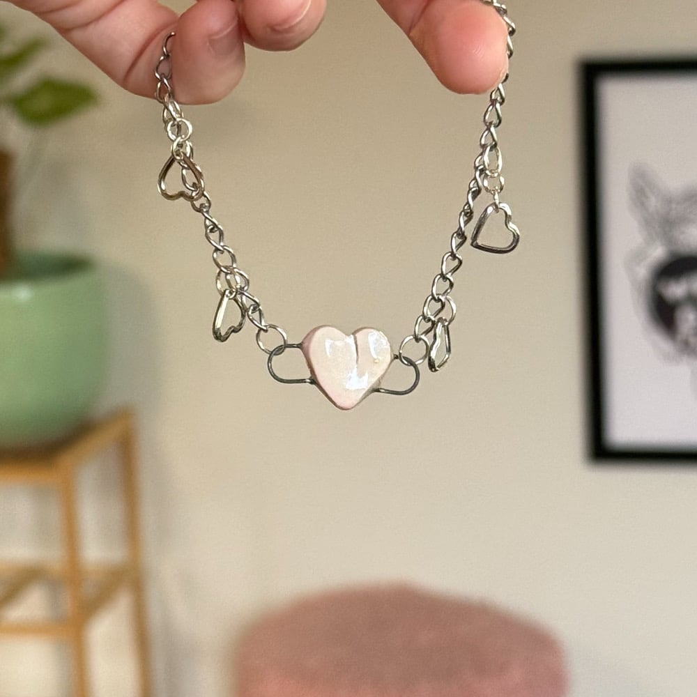 image of brokenheart charm bracelet