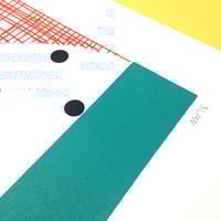 Image 5 of 'All shook up' - A3 - 5 colour Screenprint