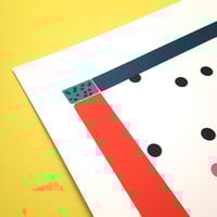 Image 4 of 'All shook up' - A3 - 5 colour Screenprint