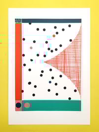 Image 1 of 'All shook up' - A3 - 5 colour Screenprint