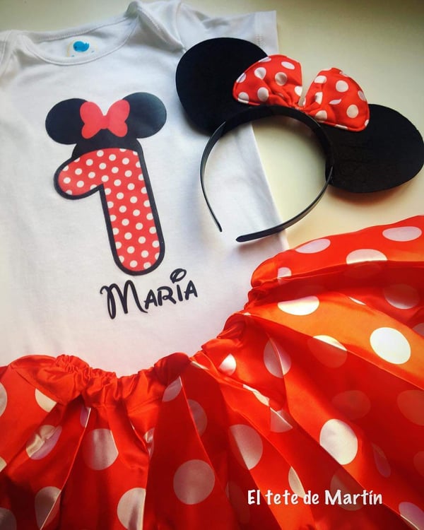 Image of Conjunto cumpleaños Minnie