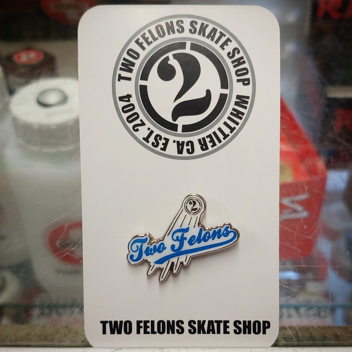 Two Felons "Play Ball" pin