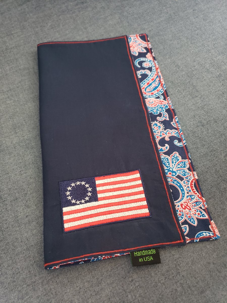 Image of Betsy Ross Patriotic Paisley