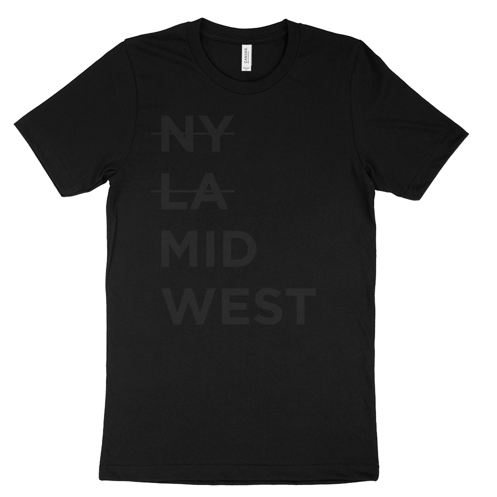 Image of Midwest Classic Tee // Blackout