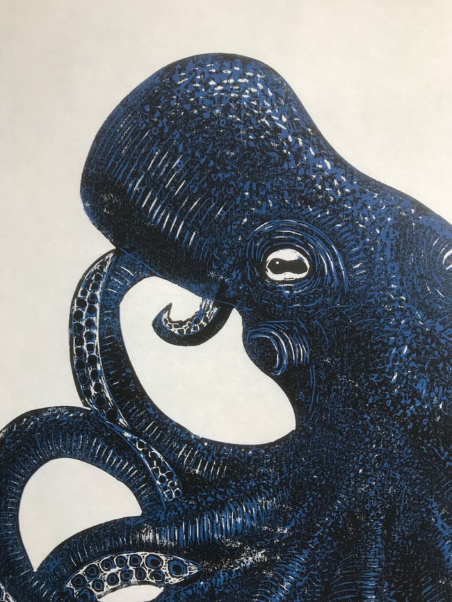 Blue Octopus