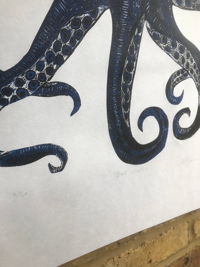 Blue Octopus