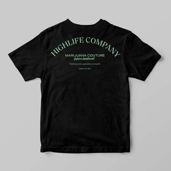 Image of MARIJUANA COUTURE Black