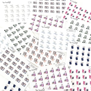 Image of Mini Travel Icons - Credit Card Sized
