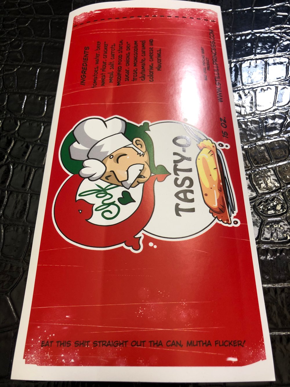 Tasty-O Sticker