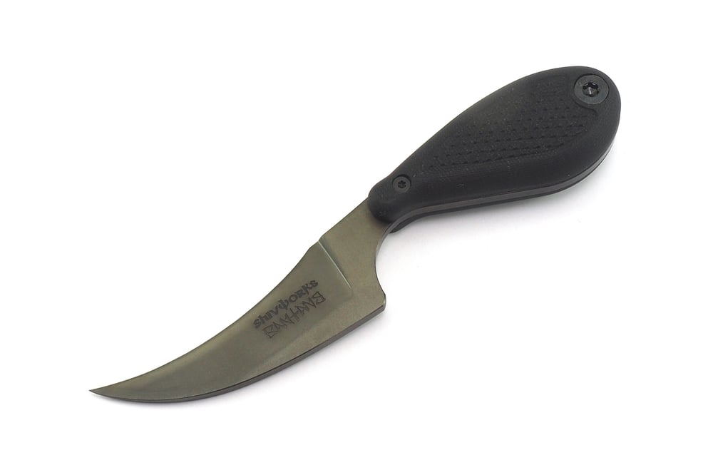 Shivworks Clinch Pick Seam Remover (DLC Textured Black G10) Ban Tang