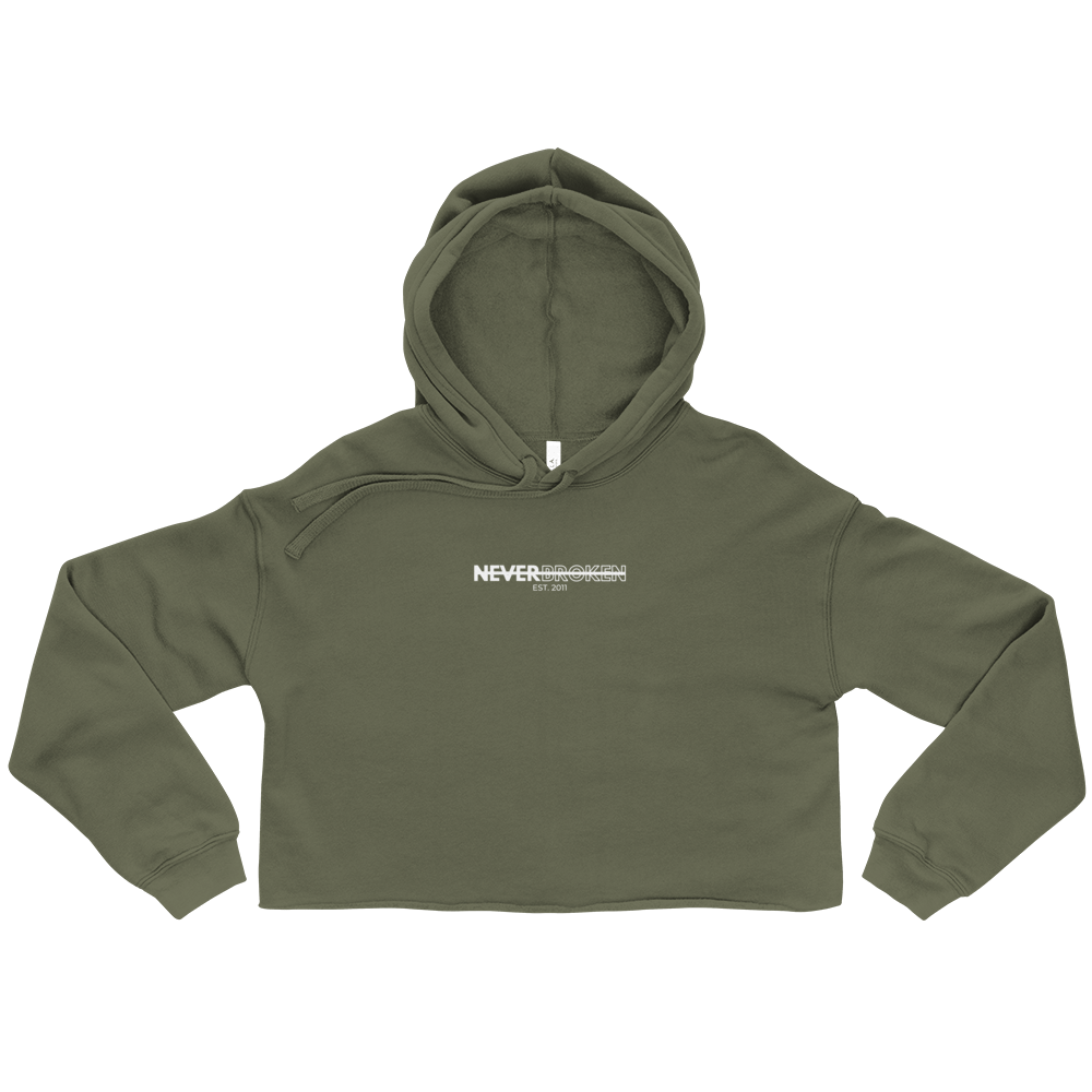 Learn To Forget Logo Army Green Hoodie