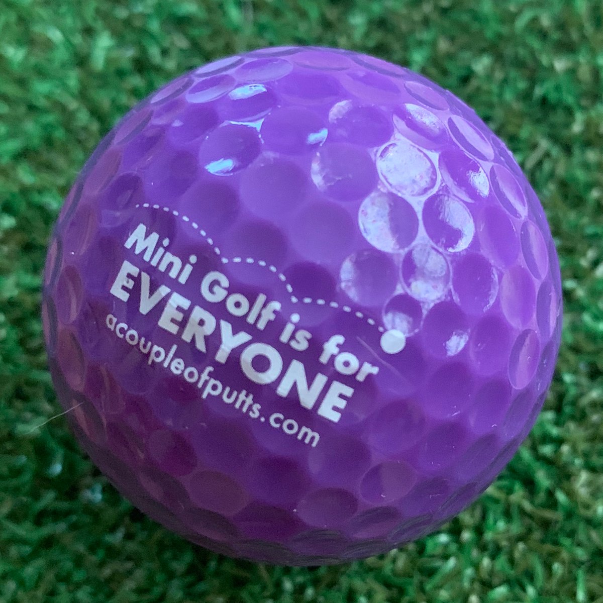 Mini Golf is for EVERYONE Golf Ball | A Couple of Putts
