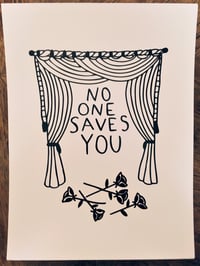 No One Saves You print