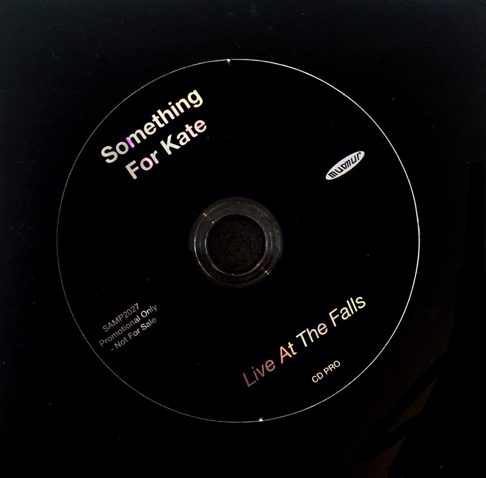 Image of Something for Kate 'Live at The Falls' CD Pro 1997 Rare