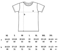Image 3 of Axe Unisex Navy T-shirt (Organic)