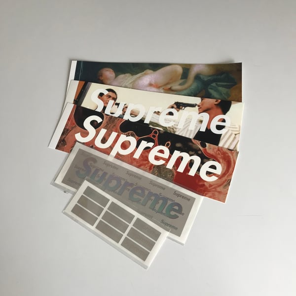 Killer box logo clearance sticker