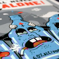 Image 2 of DRUNKEN ASTRA PART 2 (silkscreen print)