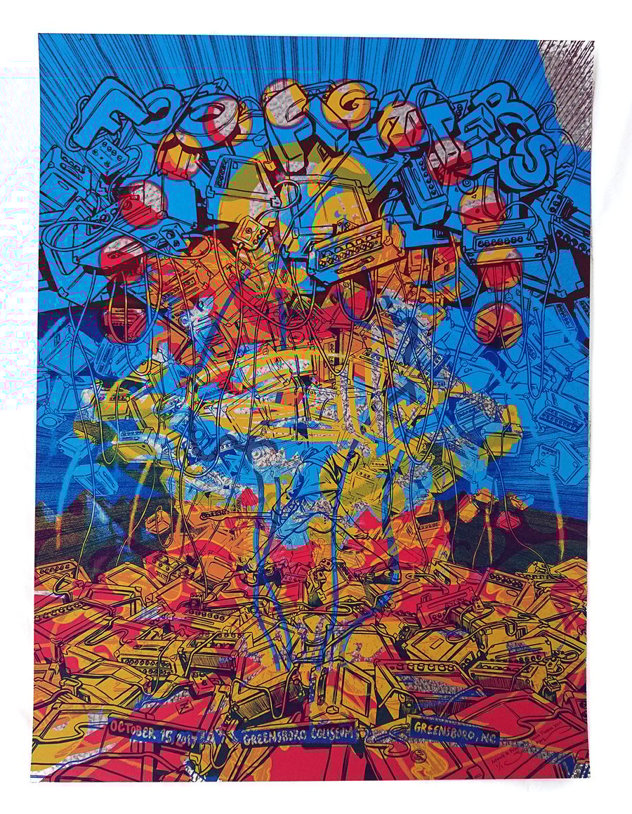 Image of Foo Fighters / 311 - Test Print #3