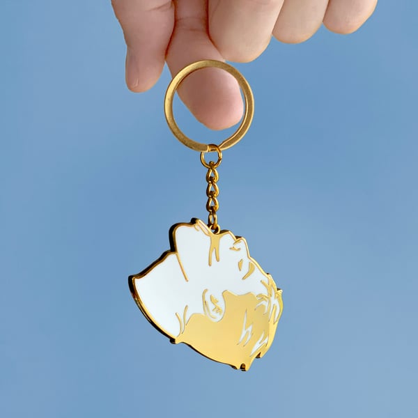 Image of Keychain - Golden Boy/Thirsty Boy