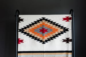 Image of Authentic Mexican Blanket - 'San Miguel' Style Design
