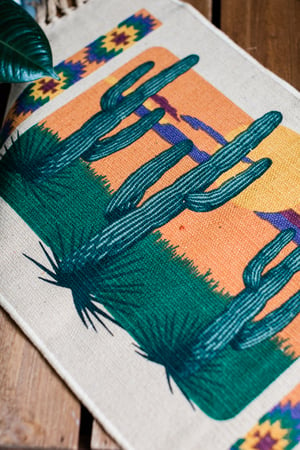 Image of Sunset Cactus - Placemat