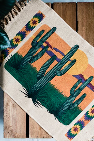 Image of Sunset Cactus - Placemat