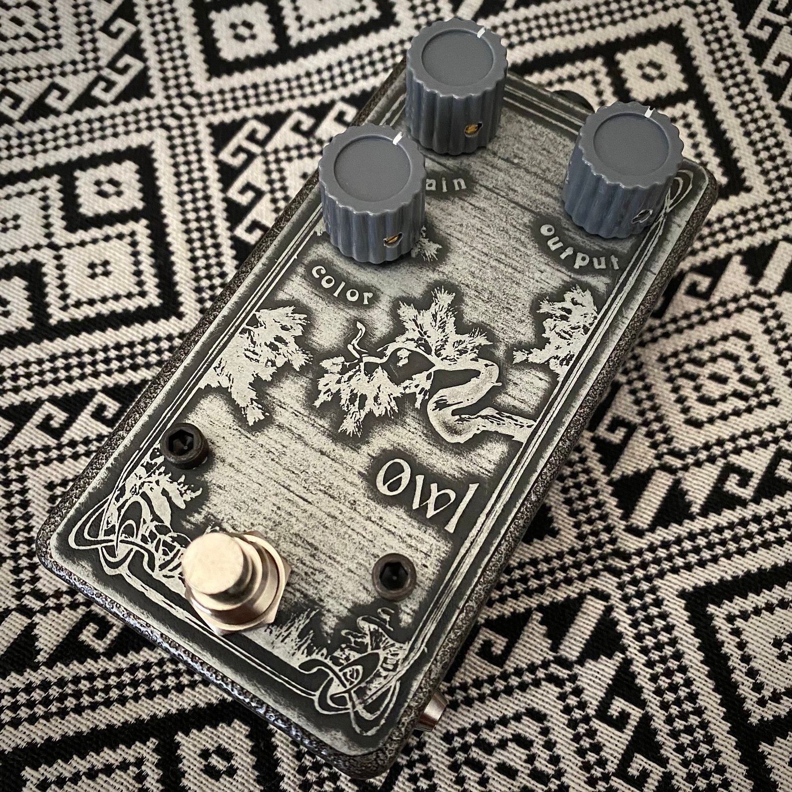 Grey Owl - Modified Silicon Sustain (Small Box) | Monolith Fuzz