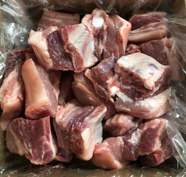 Image of Pork Bellies rib in rind on 3 Kg ( 6.6 lb )