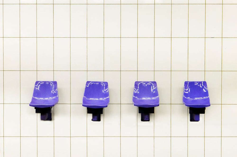 Image of chaises dans le métro