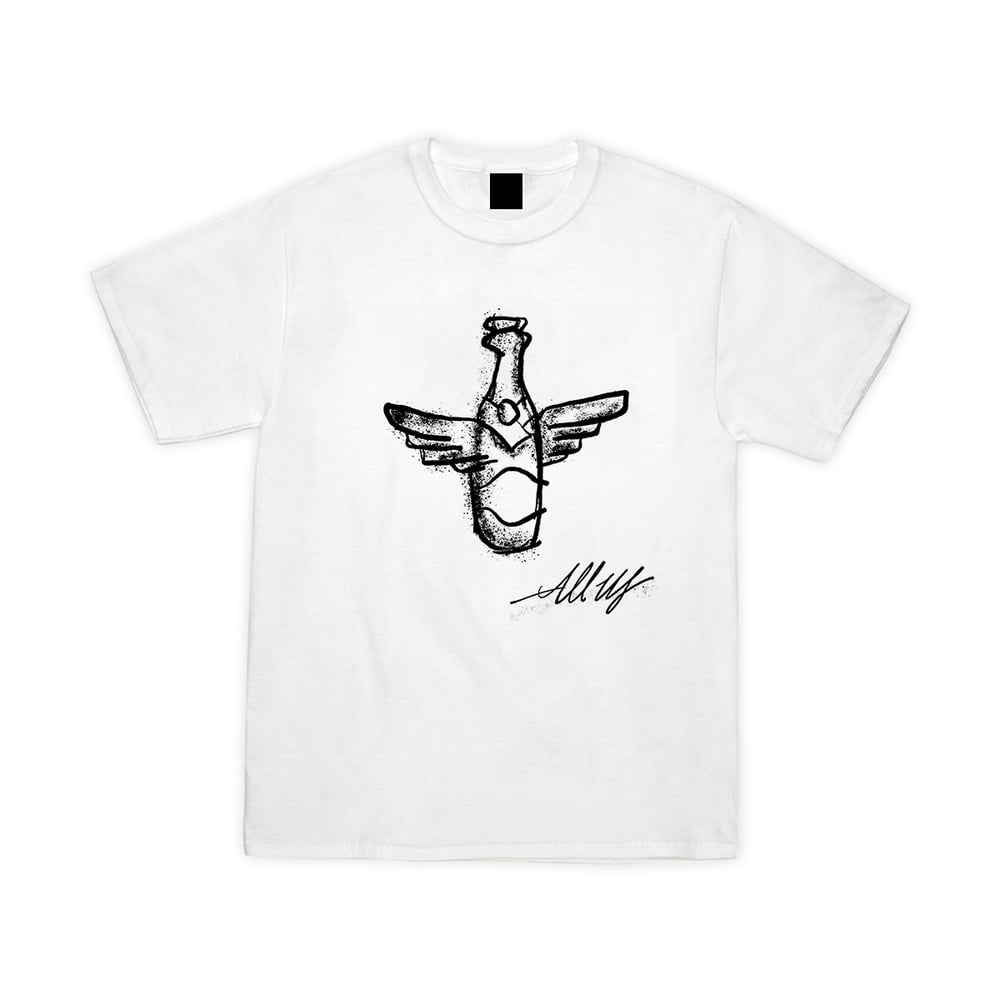 Image of all us tee - white