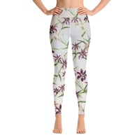 Image 2 of Lily Flower Yoga Pants
