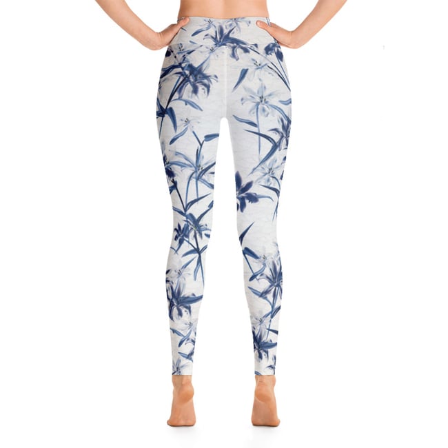 Lily Flower Yoga Pants Haute Holly