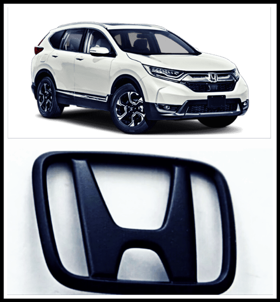 Image of 2017-2019 Honda CR-V - front/rear BLACKOUT emblem set (2)