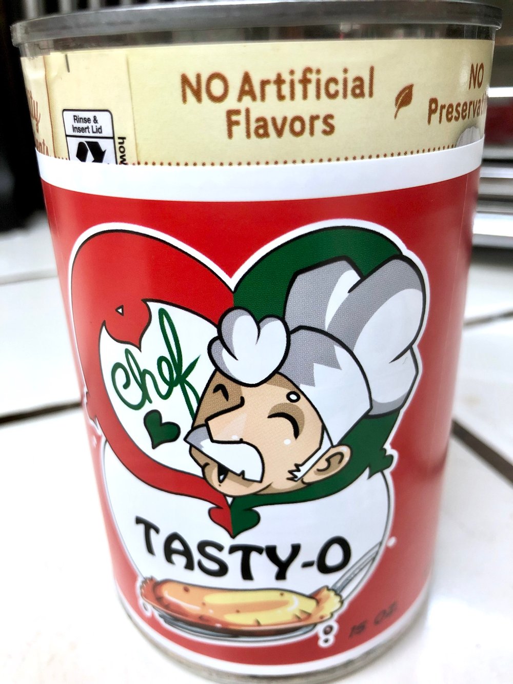 Tasty-O Sticker