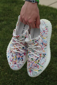 Adidas Yeezy 350V2 Cream "Splatter" 