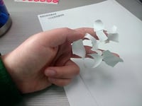 Image 2 of White Eggshell Paper A4 Sheet 500pcs