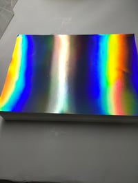 Image 4 of Free Shipping Hologram Eggshell Sticker Paper Sheet 100/200pcs
