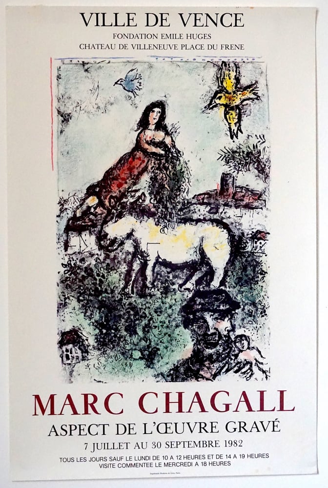 Image of poster / chagall
