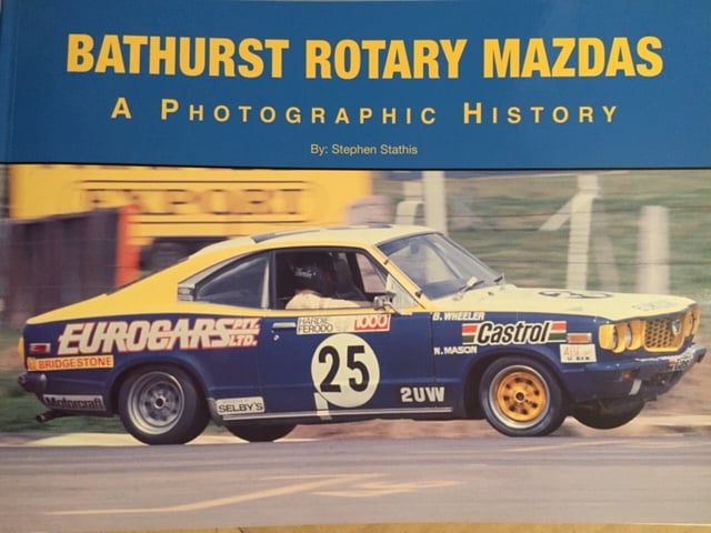 Image of Allan Moffat Signed Bathurst Rotary Mazda Book