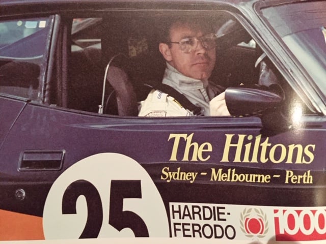 Image of Moffat at the Mountain book. Hard cover. Numbered. Falcon GT HO, Mazda RX7, Sierra, EB.