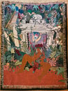 'Ensnared In The Mysteries Of The Amazon Jungle' woven blanket PREORDER