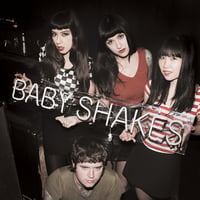 Image 1 of NEW! BABY SHAKES "Turn It Up" LP 2019 Euro tour edition