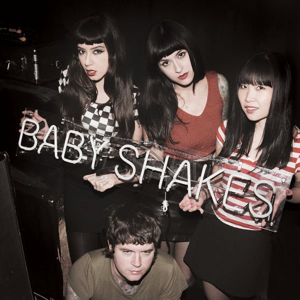 Image of NEW! BABY SHAKES "Turn It Up" LP 2019 Euro tour edition