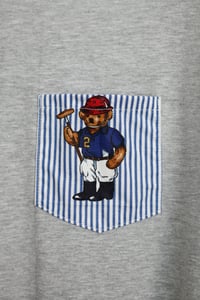Image 2 of Grey Teddy Bear Pocket Tee Shirt
