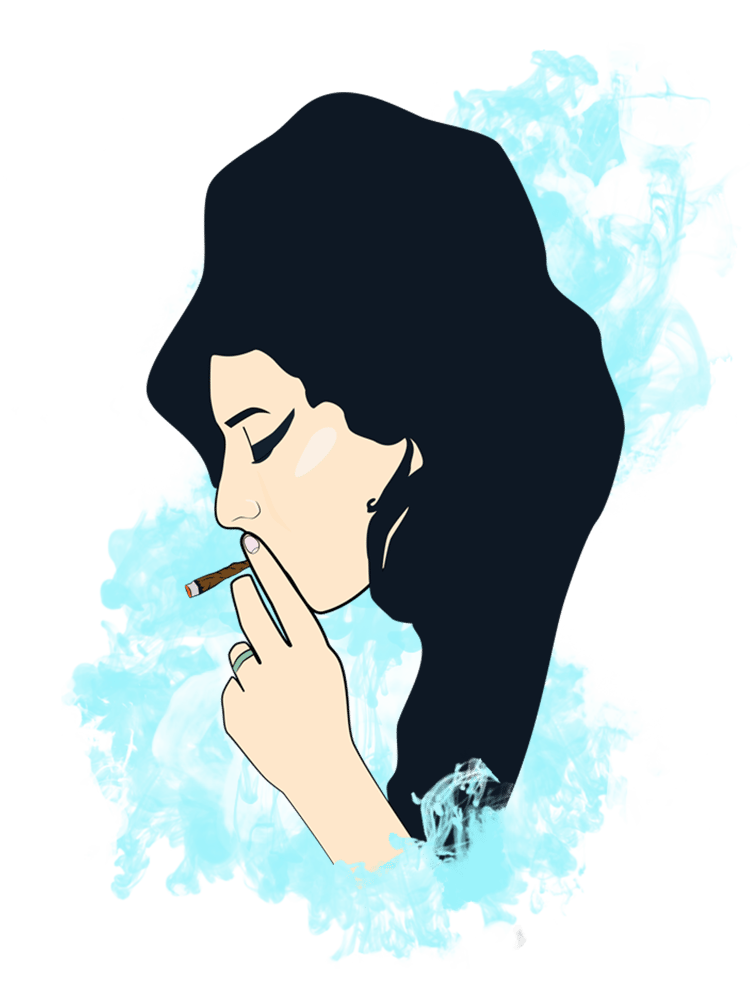 Image of AMY - SMOKE TEE
