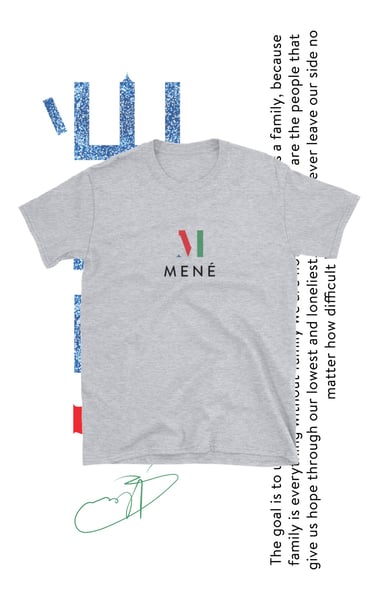 Image of (Gray) Classic Mené T-Shirt  