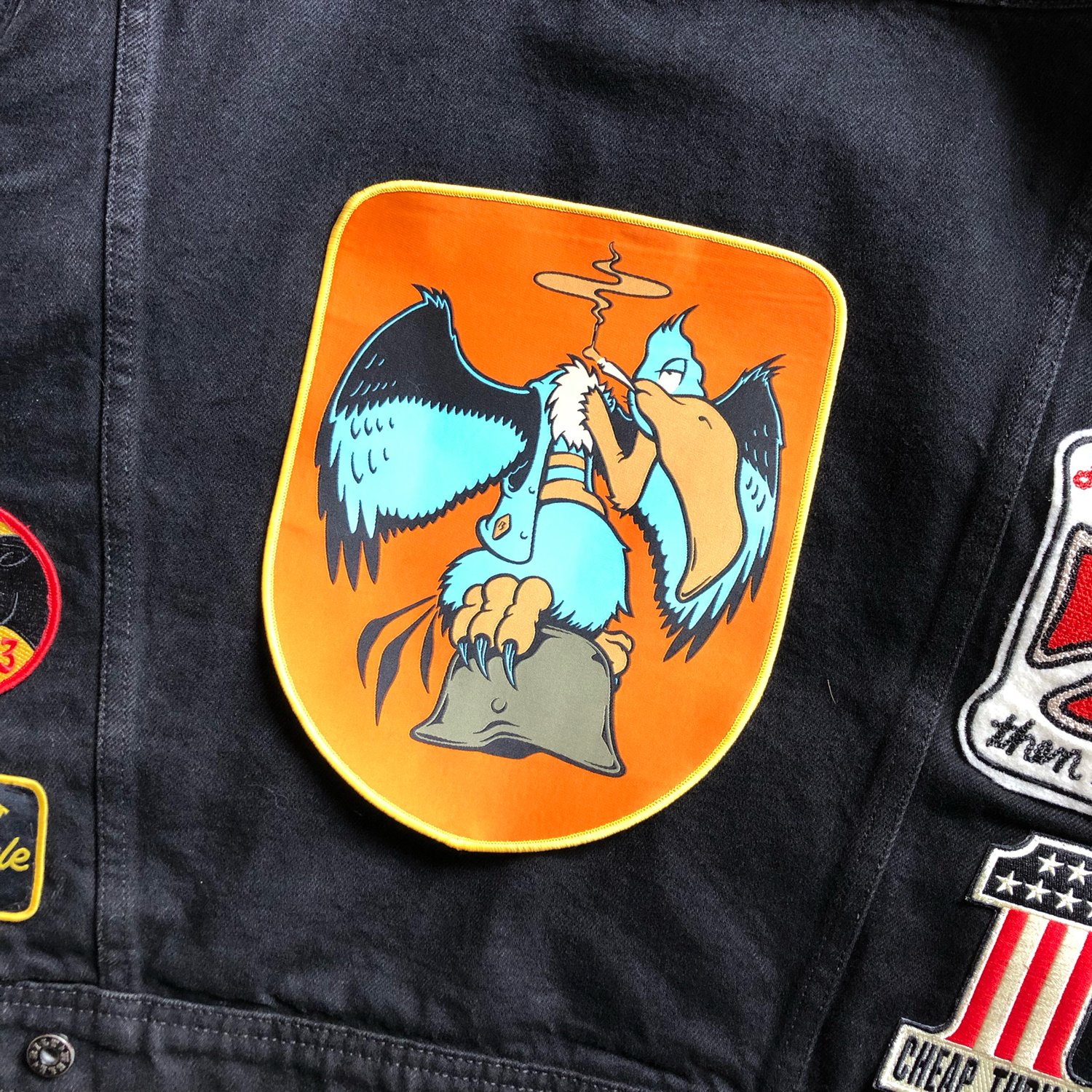 Image of WarBuzz back patch